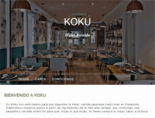 Tablet Screenshot of kokusushi.com